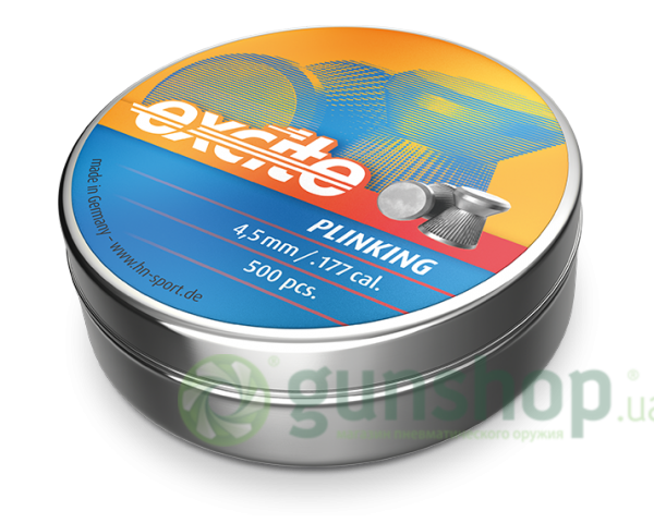 Пули Haendler&Naterman "Excite Plinking" 4,5 мм (500шт.) 0.47г