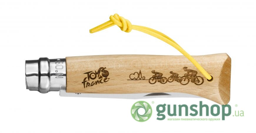 Нож Opinel №8 VRI Tour de France 2020 Engraved