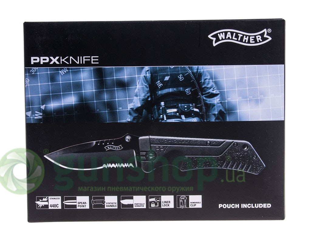 Нож Walther PPX Black