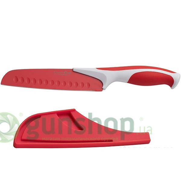 Нож Boker ColorCut Santoku Knife красный