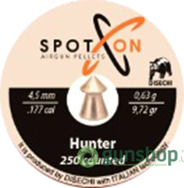 Кулі Spoton Hunter кал.4.5мм  0.63г(250шт) 