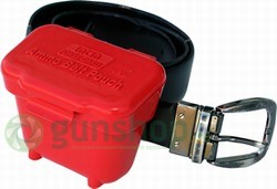 Подсумок пластм. MTM Ammo Belt Pouch для патронов кал. 22 LR; 22 WMR и 17 HMR с креплением на пояс ( красный)