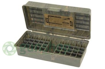 Кейс пластиковый  MTM SF-50 на 50 патронов кал. 20/76(камуфляж)