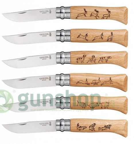 Набор ножей Opinel Animalia 6 шт. Набор ножей Opinel Animalia 6 шт.