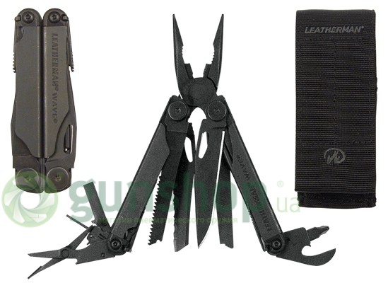 Мультитул LEATHERMAN Wave-Black (чехол MOLLE)