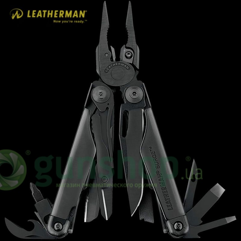 Мультитул LEATHERMAN Surge-Black 