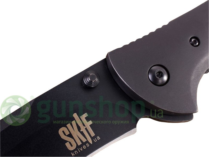 Нож SKIF 565B liner lock folder 440C, микарта(черный)