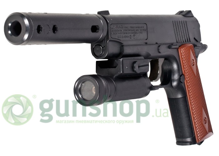 Пневматический пистолет Crosman 1911 Tactical