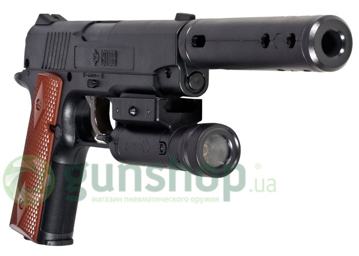 Пневматический пистолет Crosman 1911 Tactical