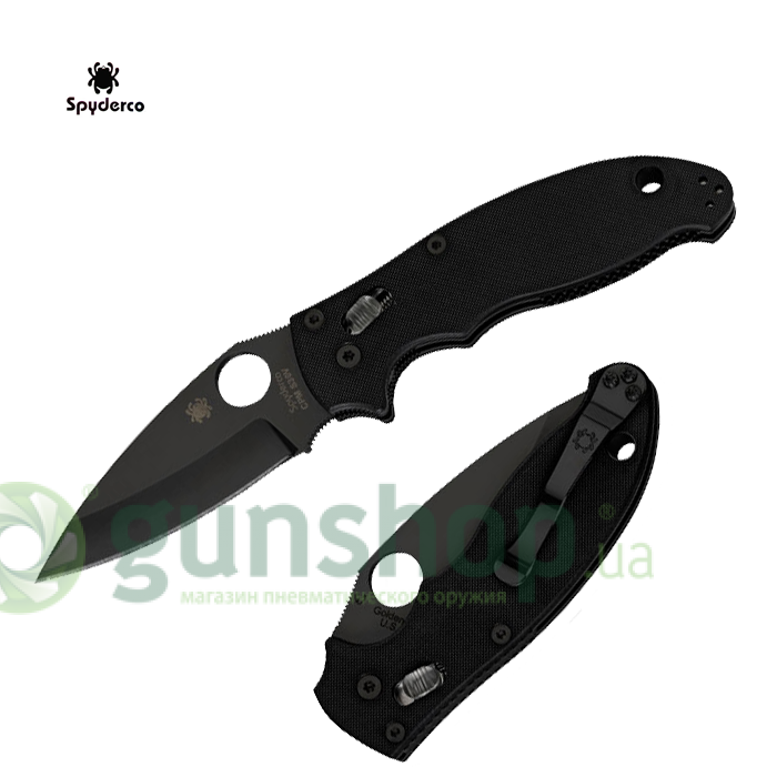 Нож Spyderco Manix 2 G-10 Black 