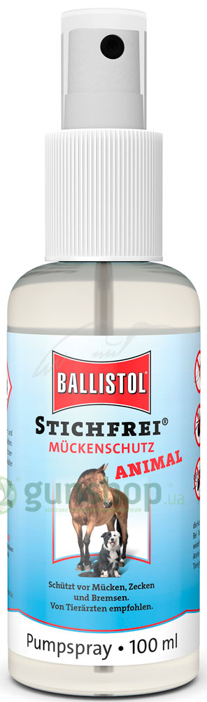 Аэрозоль Klever Stichfrei Animal (от комаров и клещей) 100ml