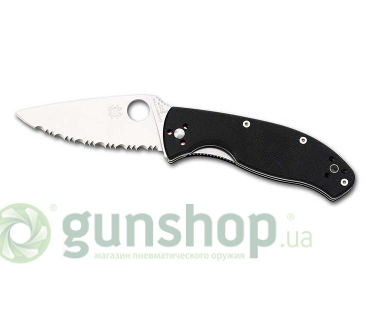 Нож Spyderco Tenacious, G-10, серрейтор 