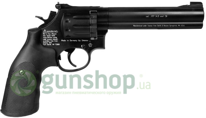 Пневматический револьвер Smith&Wesson 586 6"