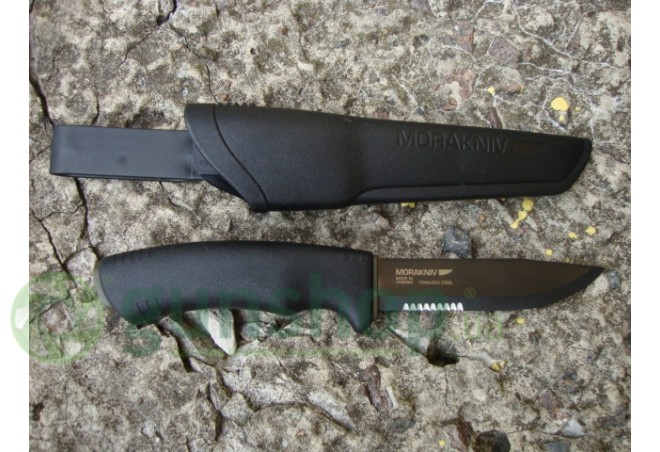 Нож MORA BushCraft Black SRT