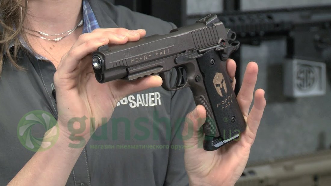 Пистолет пневматический Sig Sauer Air 1911BB Spartan