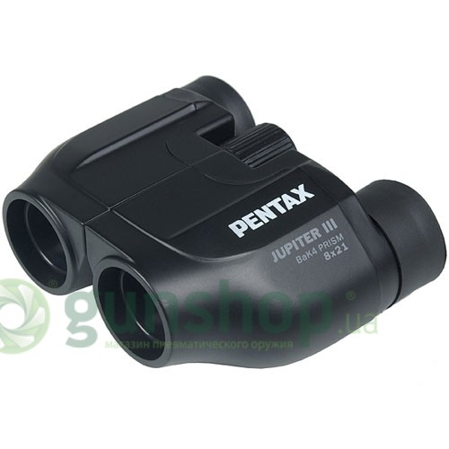 Бинокль Pentax Jupiter III Matt Black 8х21 матовый, черный
