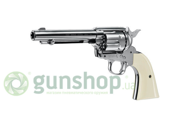 COLT SINGLE ACTION ARMY 45 nickel COLT SINGLE ACTION ARMY 45 nickel