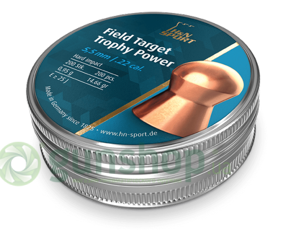 Пули  H&N Field Target Trophy Power 5.5мм 0.95г (200шт.)  
