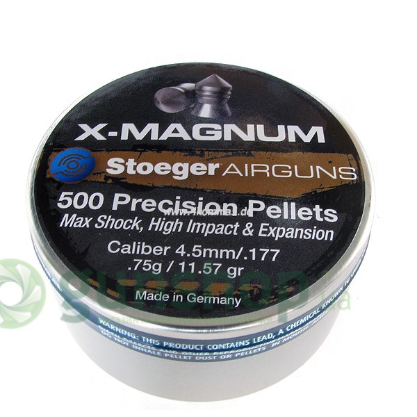 Пули для пневматического оружия Stoeger X-Magnum 4.5 мм (500 шт.)