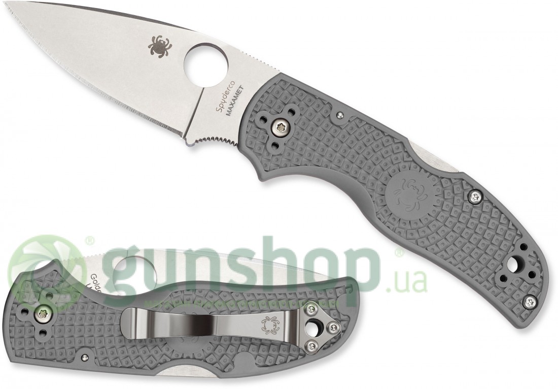 Нож Spyderco Native 5 Maxamet Steel Gray