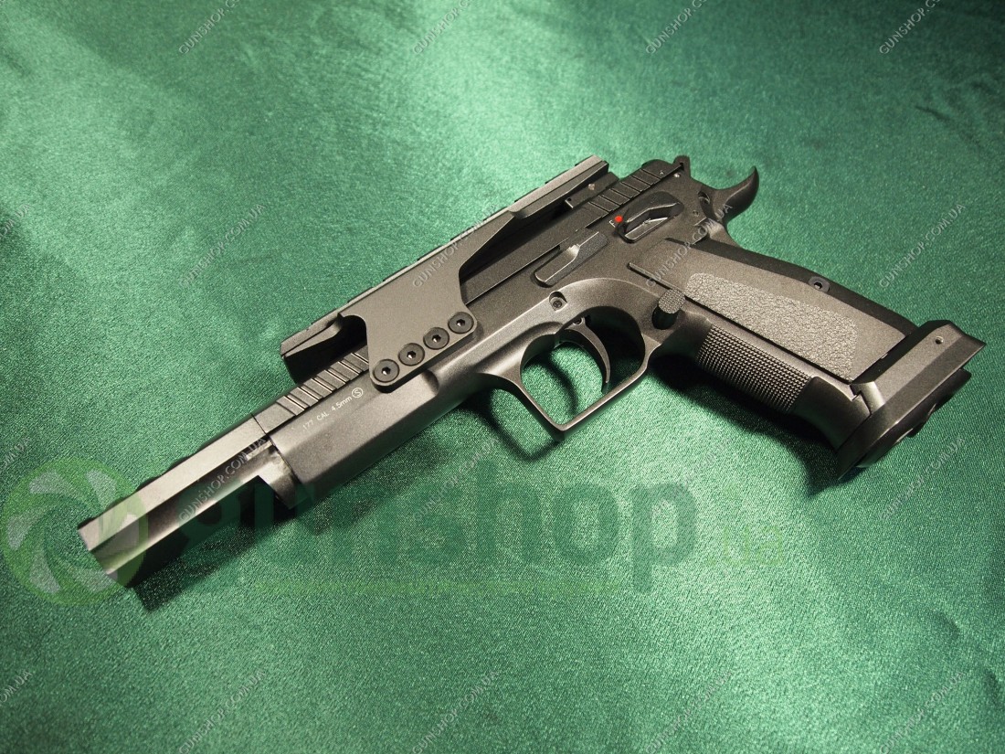 Пневматический пистолет KWC Tanfoglio Gold Custom BLOWBACK (KMB89AHN)