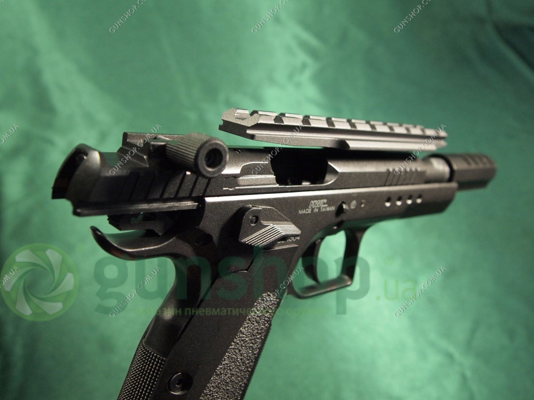Пневматический пистолет KWC Tanfoglio Gold Custom BLOWBACK (KMB89AHN)