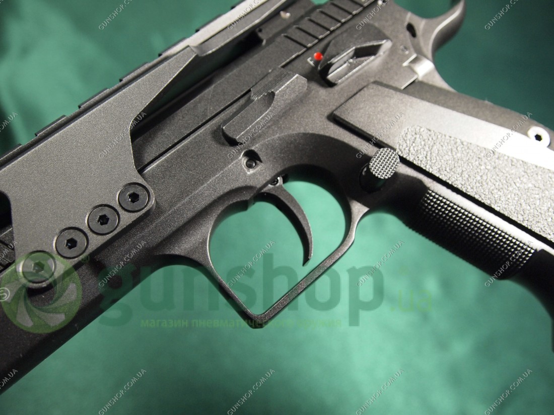 Пневматический пистолет KWC Tanfoglio Gold Custom BLOWBACK (KMB89AHN)