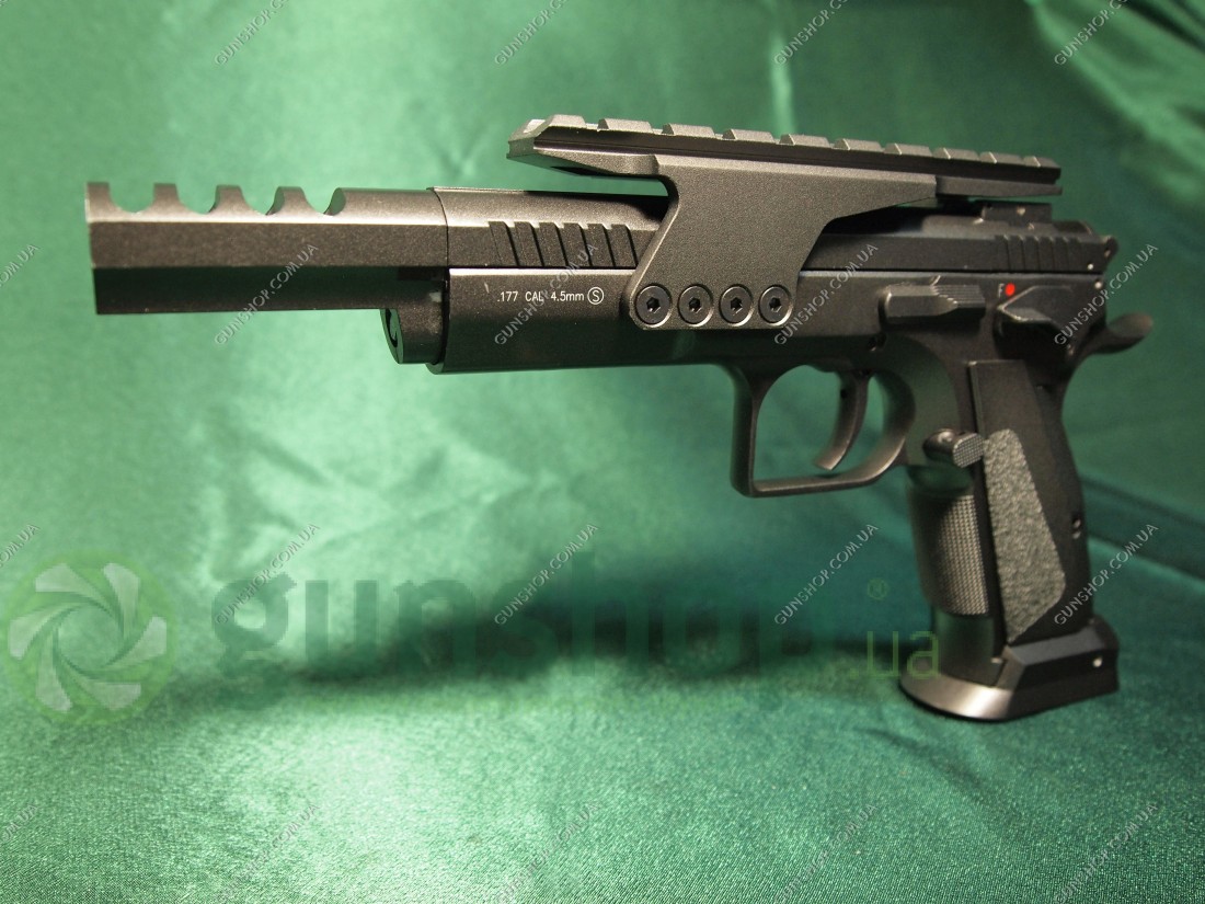 Пневматический пистолет KWC Tanfoglio Gold Custom BLOWBACK (KMB89AHN)