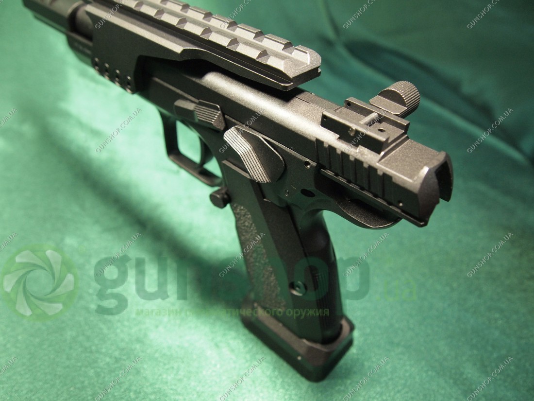 Пневматический пистолет KWC Tanfoglio Gold Custom BLOWBACK (KMB89AHN)