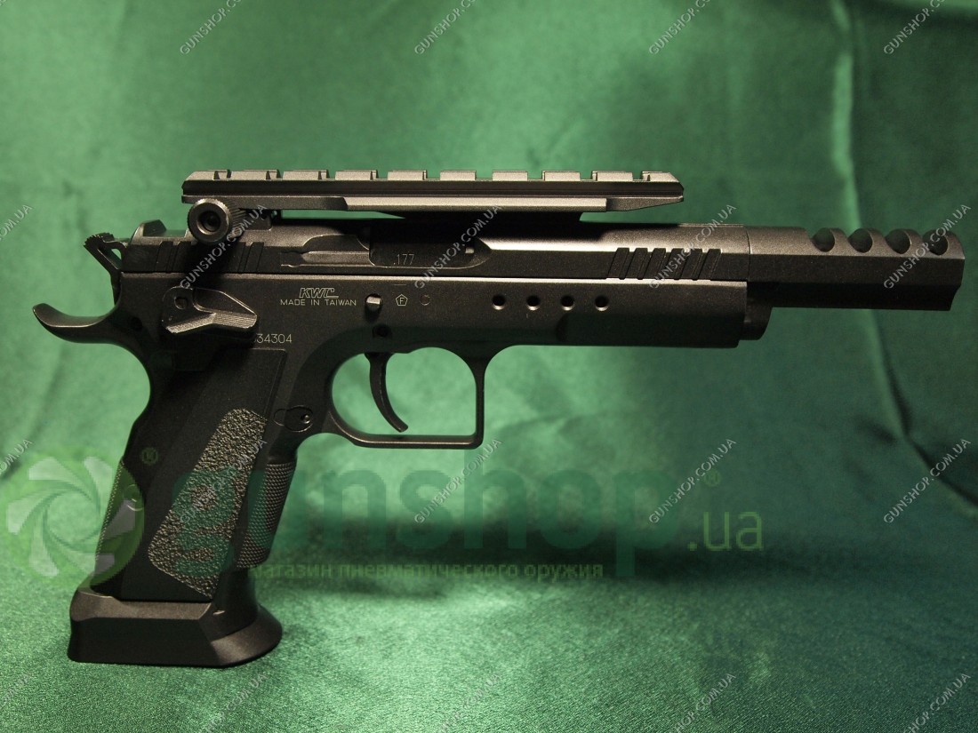 Пневматический пистолет KWC Tanfoglio Gold Custom BLOWBACK (KMB89AHN)