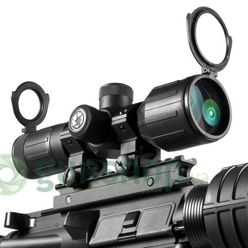 Прицел оптический Barska Contour 3-9x40 (4A Mil Plex IR) Rubber Armored