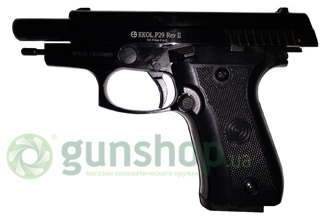 Стартовий пістолет Ekol P-29 Rev II black Стартовий пістолет Ekol P-29 Rev II black