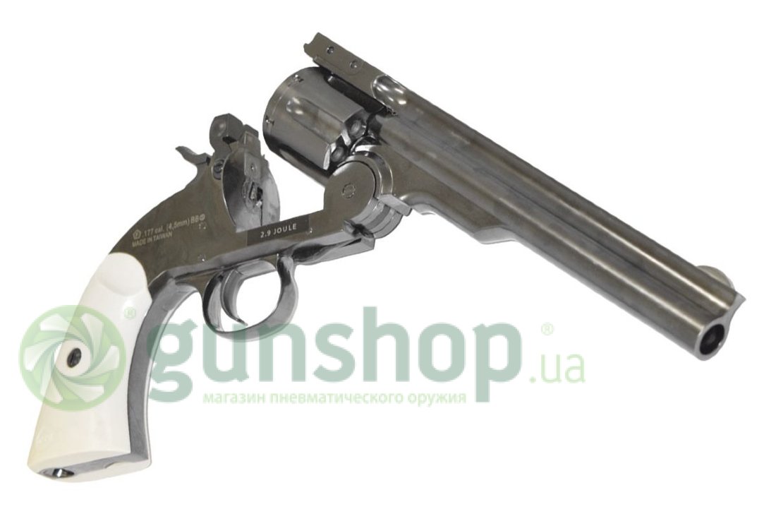Пневматический револьвер ASG Schofield 6" BB