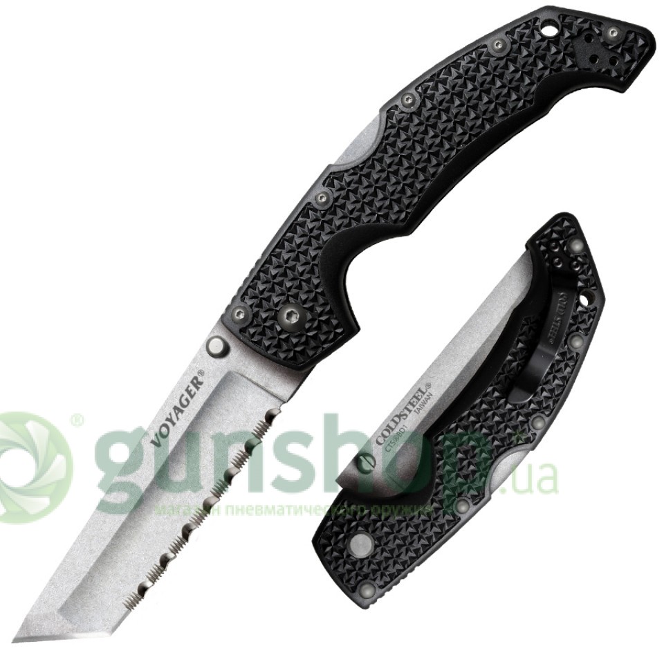 Нож Cold Steel Voyager Large Tanto Point Serrated