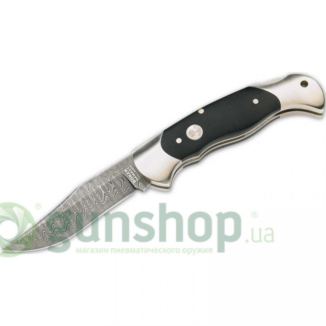 Нож Boker Scout Ebenholz Damast