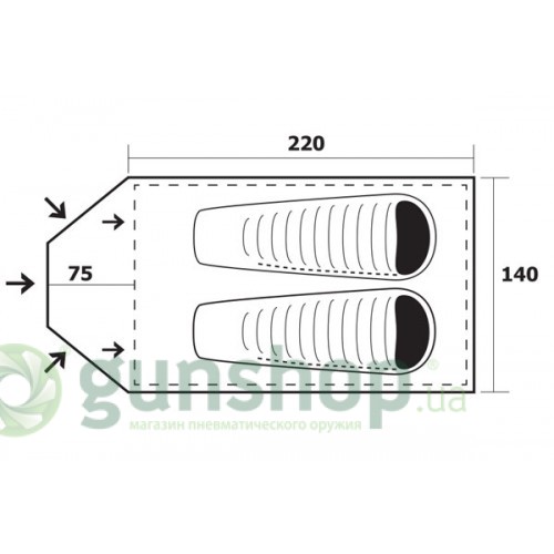 Палатка X3MM -DSL Палатка X3MM -DSL