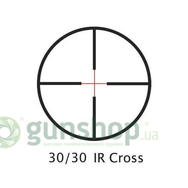 Прицел оптический Barska Huntmaster Pro 1.5-6x42 (IR Cross) 