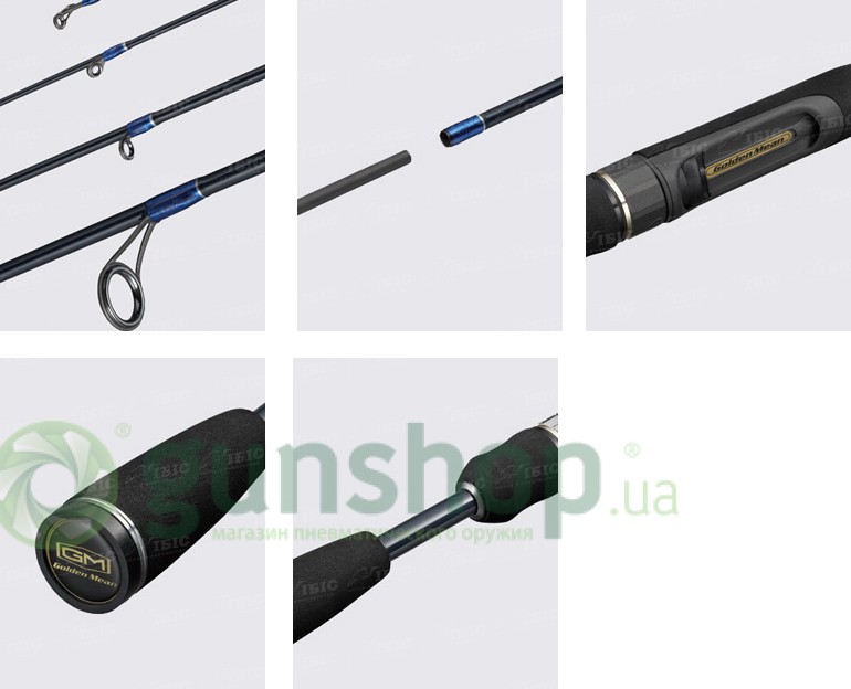 Спиннинг Golden Mean SEBASTES SBS-68T 2.04м 0.5-5гр вес 90гр