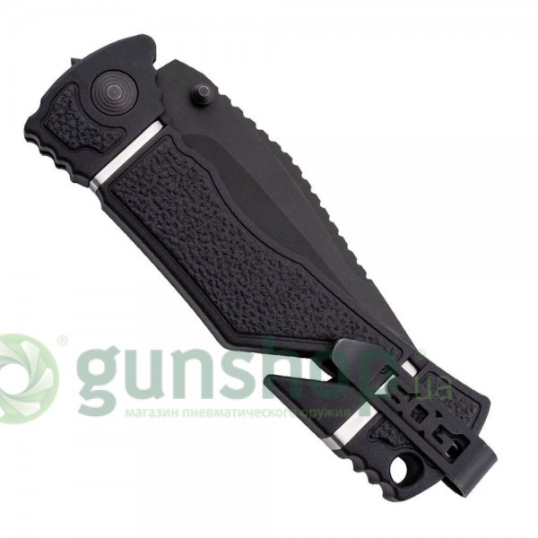 Нож SOG Trident Elite Black Blade (полусеррейтор)