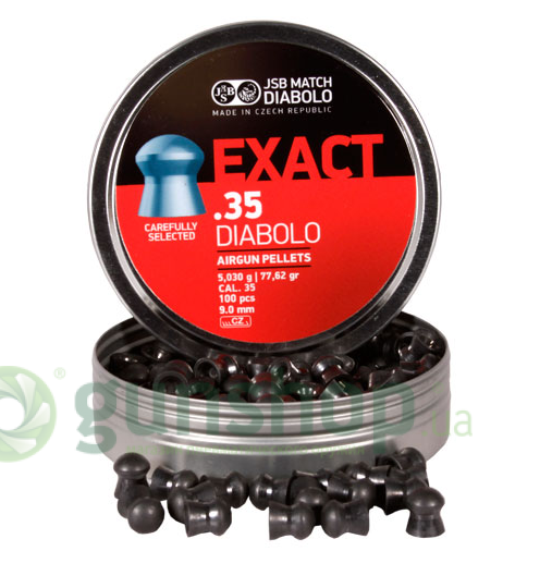 Пули для пневматического оружия JSB Exact 9 mm (100шт.)