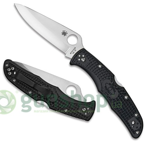 Нож Spyderco Endura4 Black FRN flat ground Нож Spyderco Endura4 Black FRN flat ground