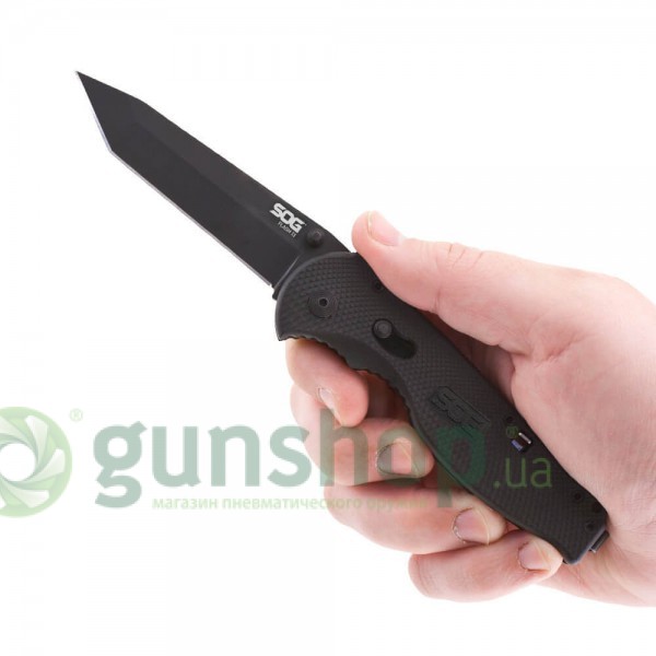 Нож SOG  Flash II Tanto Black Blade
