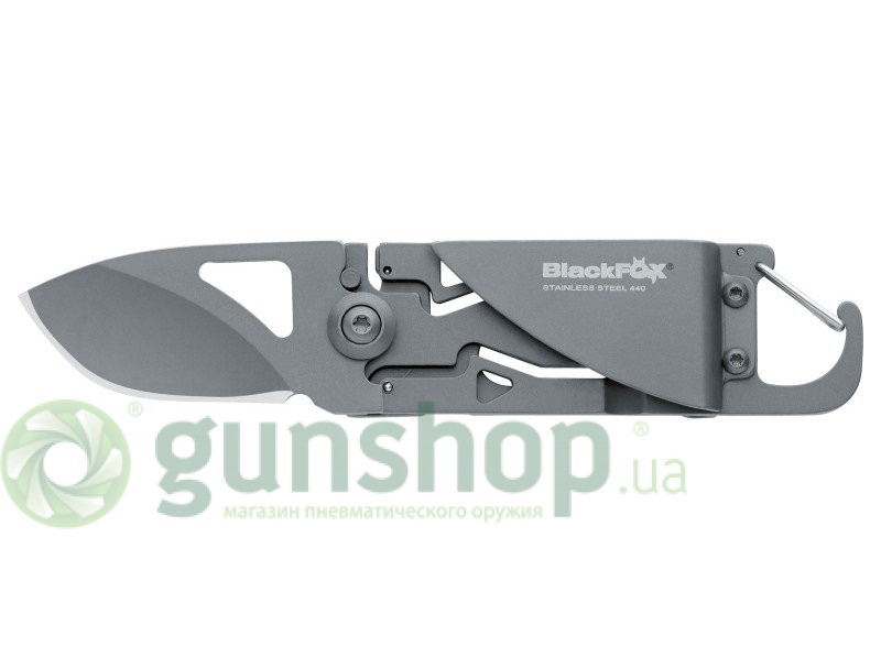 Нож Fox Black Fox Pocket Handle Titanium Coating Lite Gray