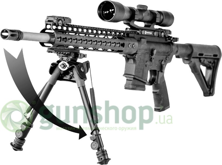 Сошки TipTop Tactical EZ Pivot 7-10.5’’ быстросьемные