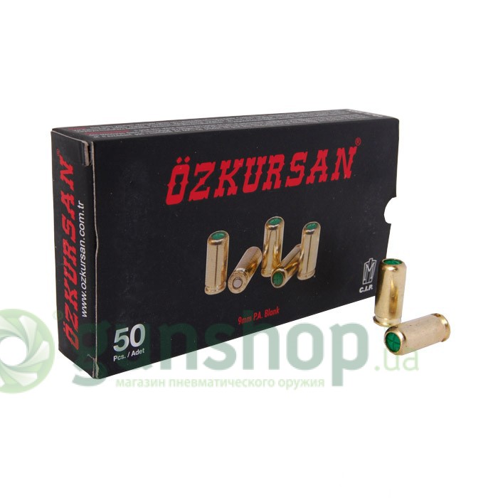 Шумовой патрон Ozkursan 9мм. 50шт