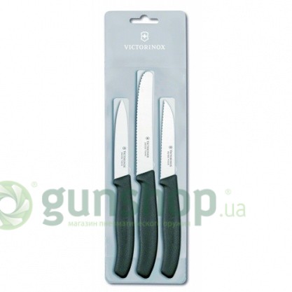 Набор кухонный Victorinox SwissClassic (3 предмета) Black