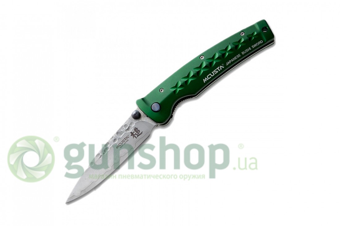 Нож MCUSTA Fusion Damascus green