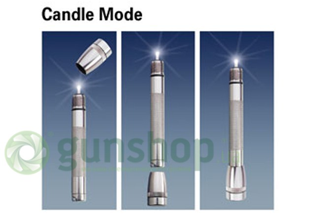 Фонарь Mini MagLite AA красный с чехлом в блистере 