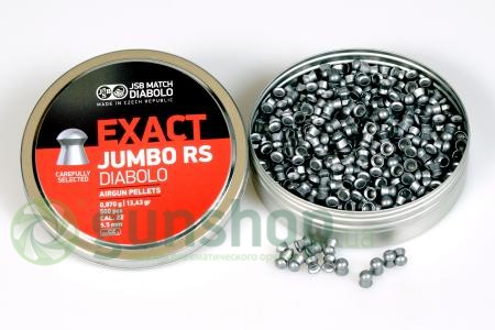 Пули JSB "Exact Jumbo RS " (250шт.) Пули JSB "Exact Jumbo RS " (250шт.)