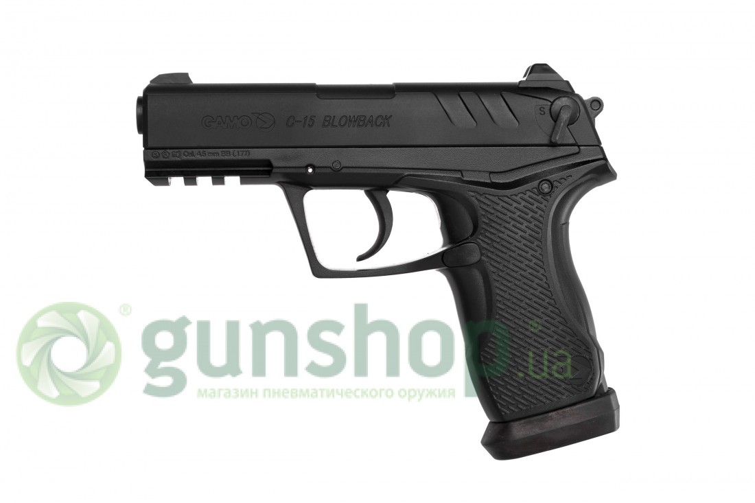 Пневматический пистолет Gamo C-15 Blowback 
